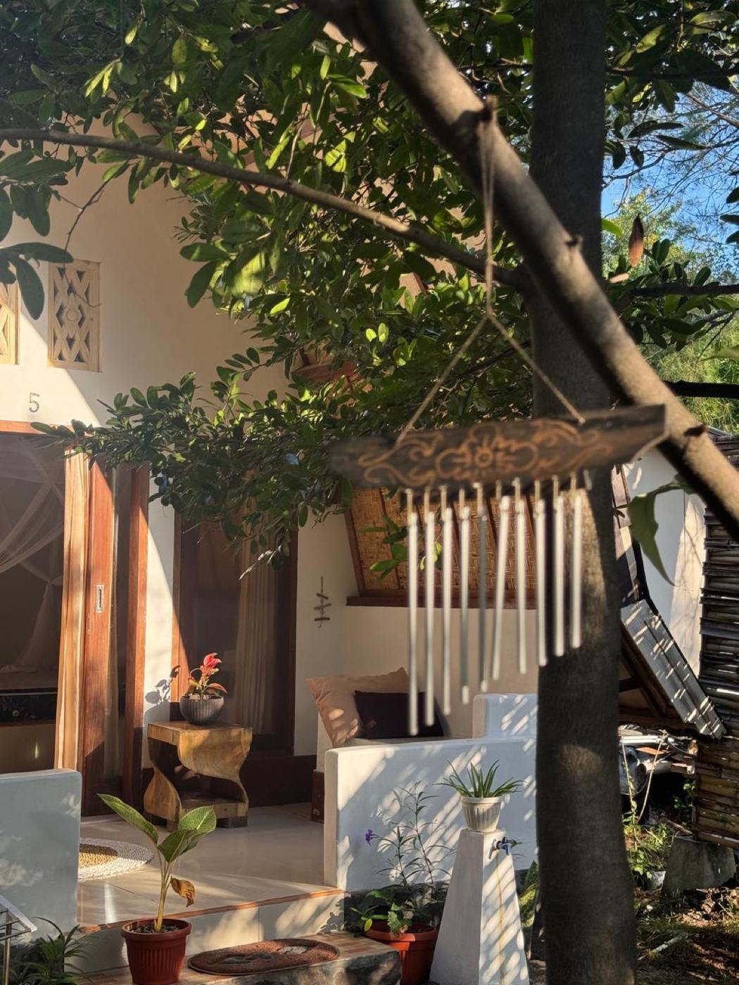 Bungalow 5 at golden hour