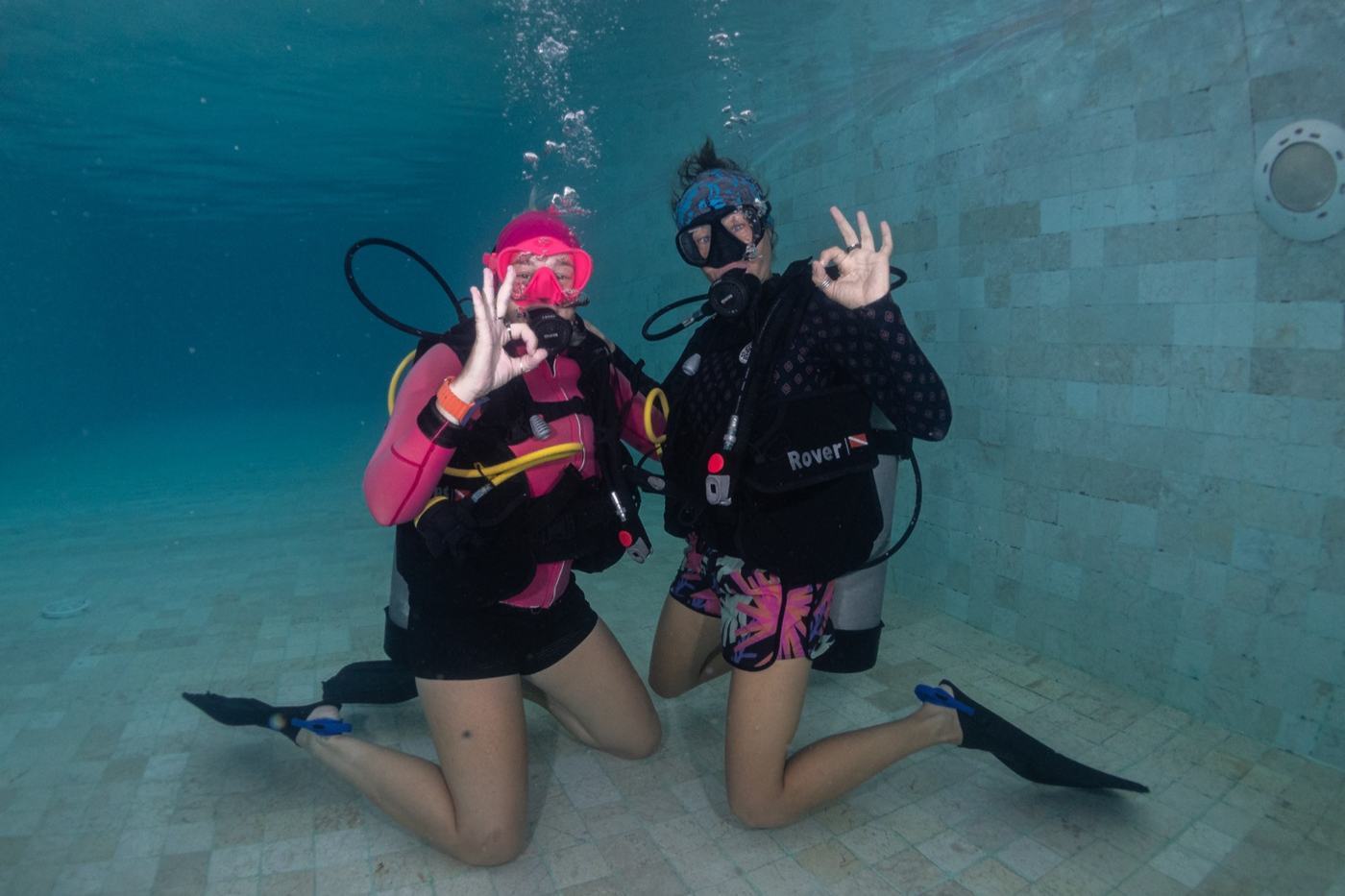 SSI pool training at Meno Dive Club